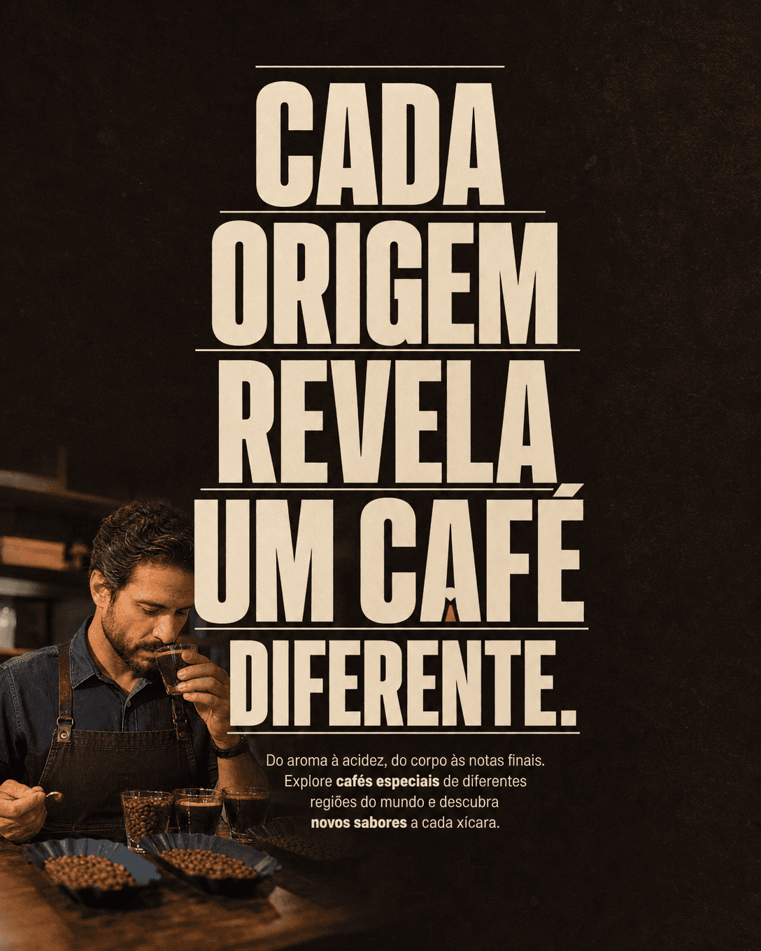 Post de cafeteria criado no Pomake